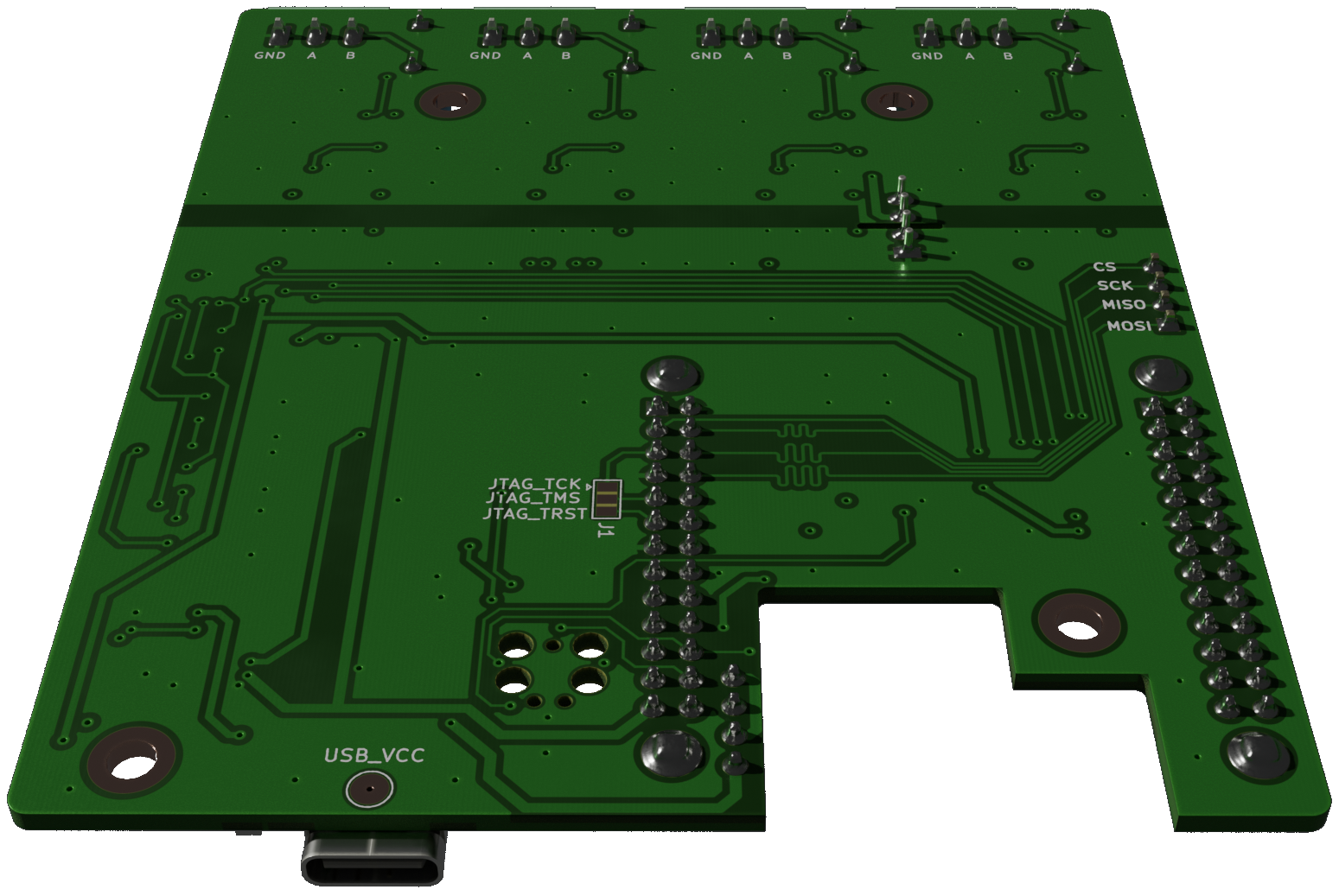 RSpell device, bottomview